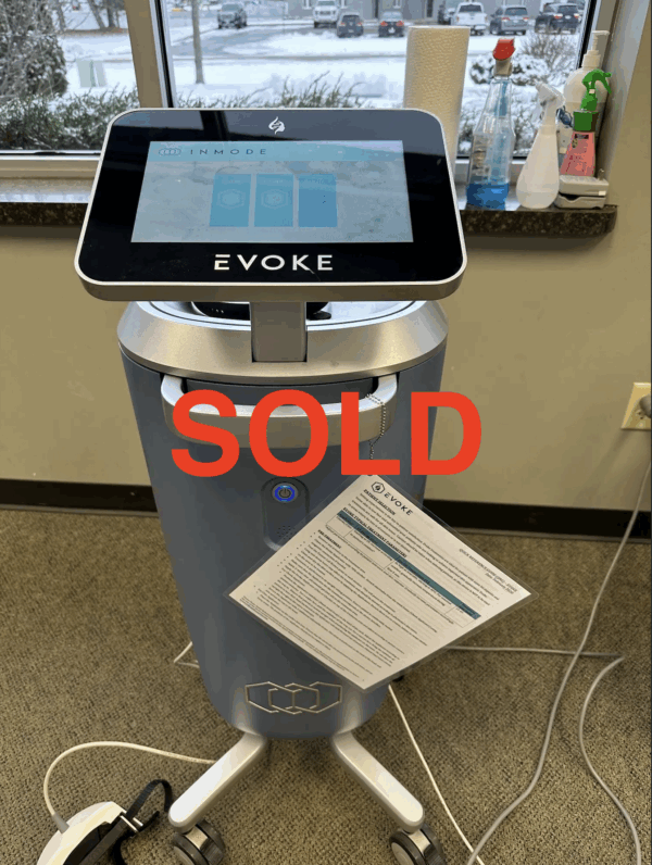 2021 InMode Evoke Emface - Up to 30 Watts - Radio Frequency Hands Free Facial & Neck Remodeling - No Consumables Needed (km/af)x